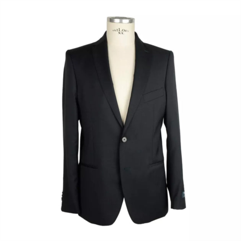 Made in Italy wool vergine mens suit