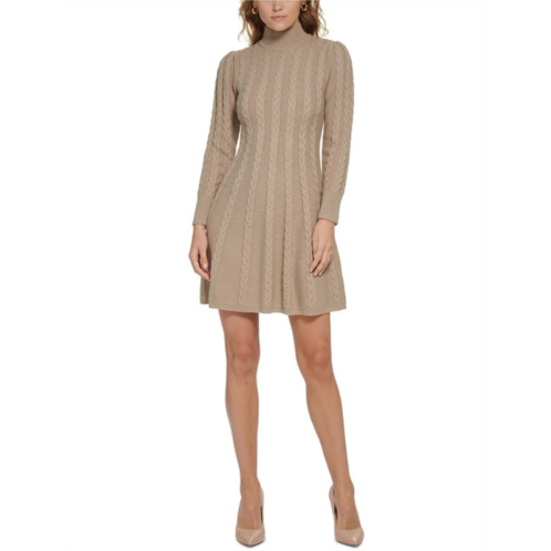 Jessica Howard womens knit long sleeves sweaterdress