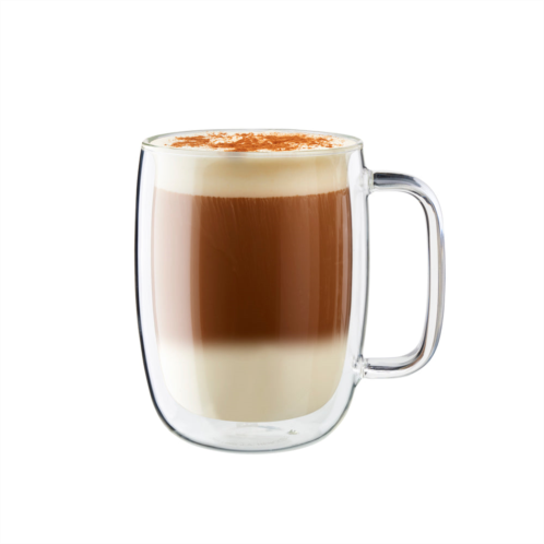ZWILLING sorrento plus 2-pc double-wall glass latte mug set