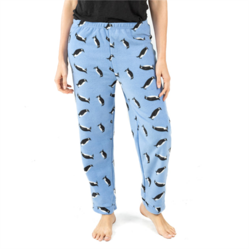 Leveret christmas womens fleece pajama pants penguin