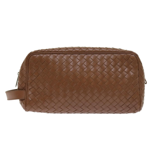 Bottega Veneta intrecciato leather clutch bag (pre-owned)