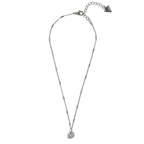 Guess Factory cubic zirconia pendant necklace