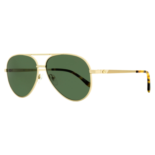 Lacoste unisex pilot sunglasses l233sp 714 gold/havana 60mm