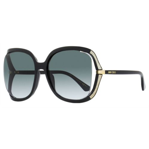 Jimmy Choo womens butterfly sunglasses tilda /g 8079o black 60mm