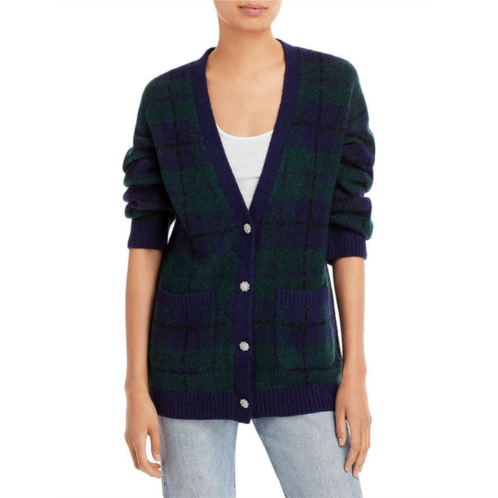 Rails runi womens plaid knit cardigan sweater