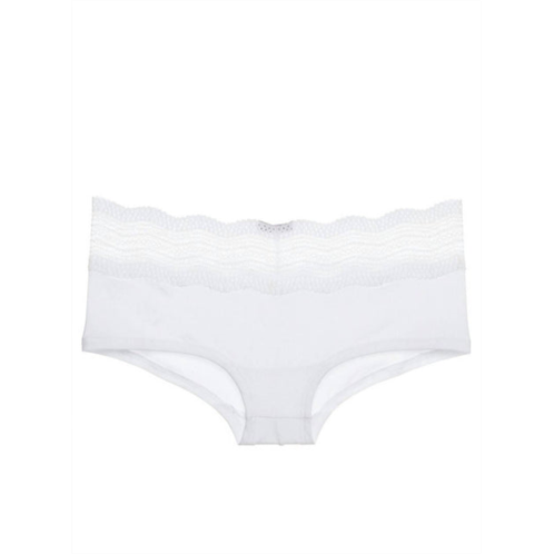 Cosabella womens dolce boyshort in white