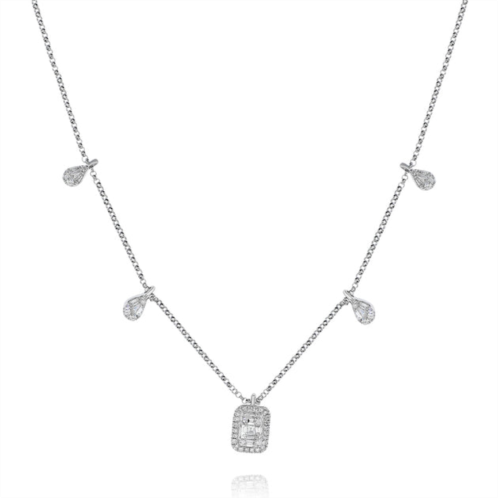 Diana M. diamond necklace