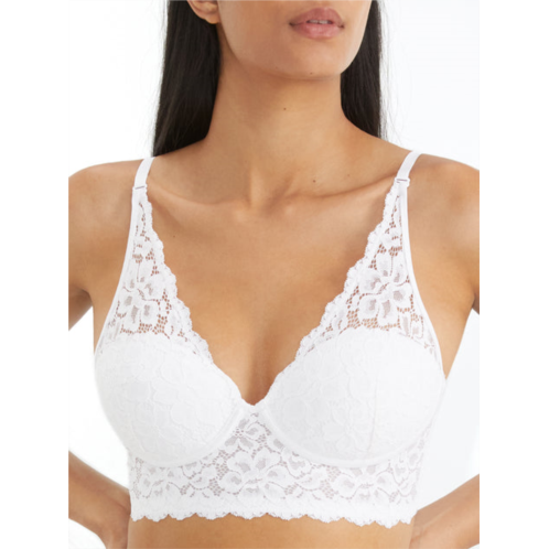 Maidenform womens casual comfort convertible longline bralette