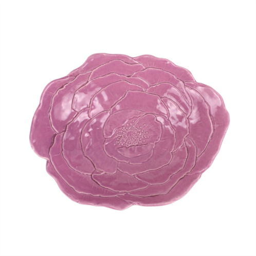 VIETRI fiori di campo lilac rose serving bowl