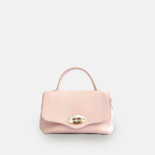 Apatchy London the rachel pale pink leather bag