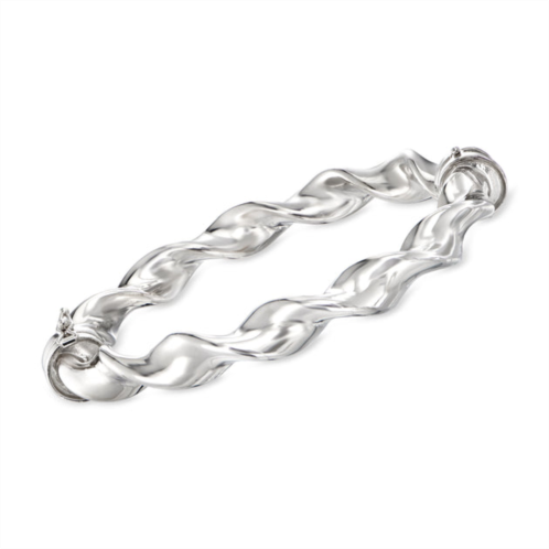 Ross-Simons italian sterling silver twisted bangle bracelet