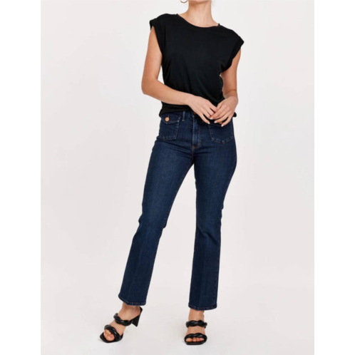 DEAR JOHN DENIM jeanne ryders flare leg jeans in blue