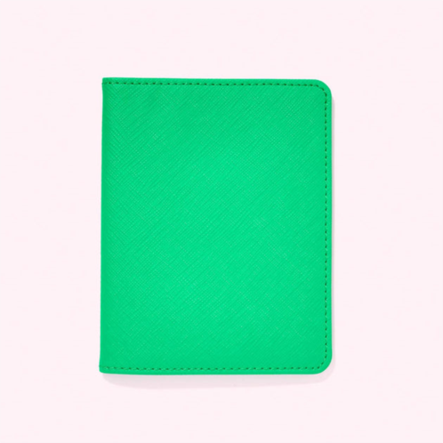 Stoney Clover Lane textured passport case in avocado