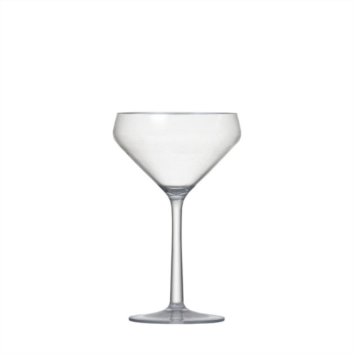 D&V by fortessa sole copolyester outdoor drinkware martini glass, set of 6