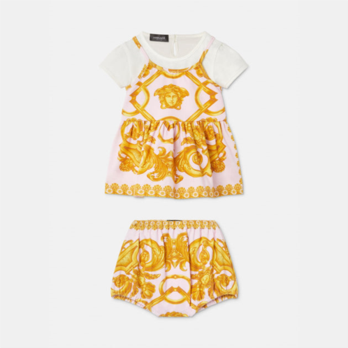 Versace barocco 660 baby dress set