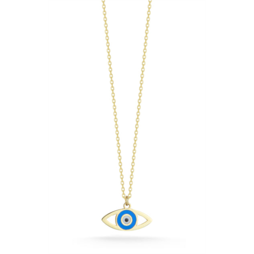 Ember Fine Jewelry 14k gold evil eye necklace