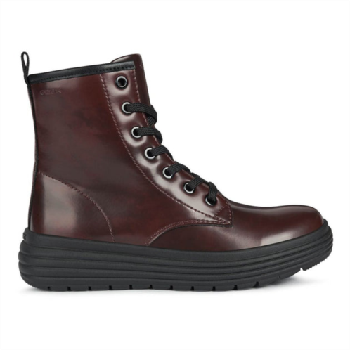 Geox burgundy bordeaux phaolae boots