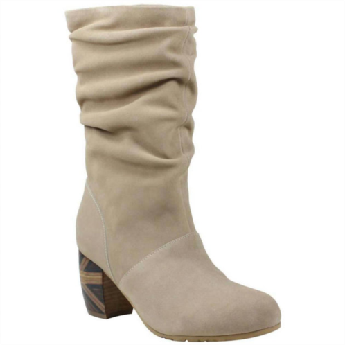 L womens pamby boot in taupe