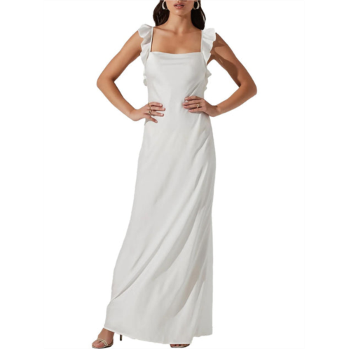 ASTR the Label bryna womens satin long slip dress