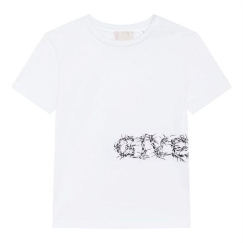 Givenchy white logo t-shirt