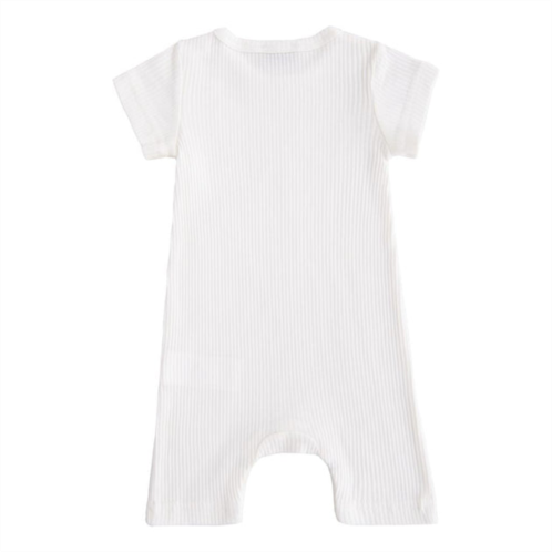 BANBLU white modal bodysuit