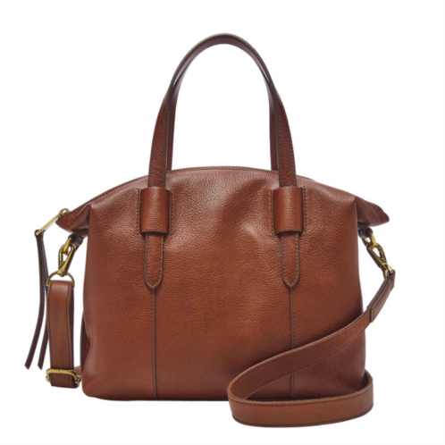 Fossil womens skylar leather satchel