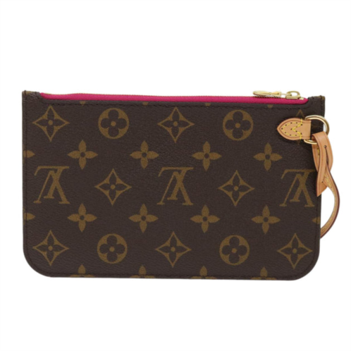 Louis Vuitton pochette neverfull canvas clutch bag (pre-owned)