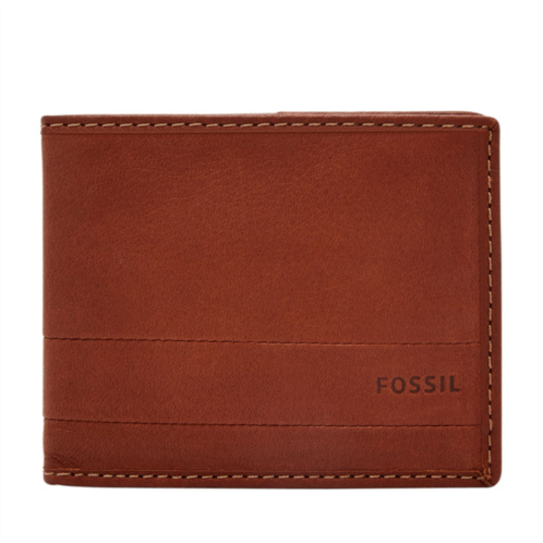 Fossil mens lufkin leather bifold