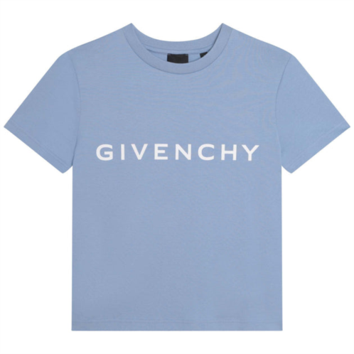 Givenchy pale blue logo t-shirt