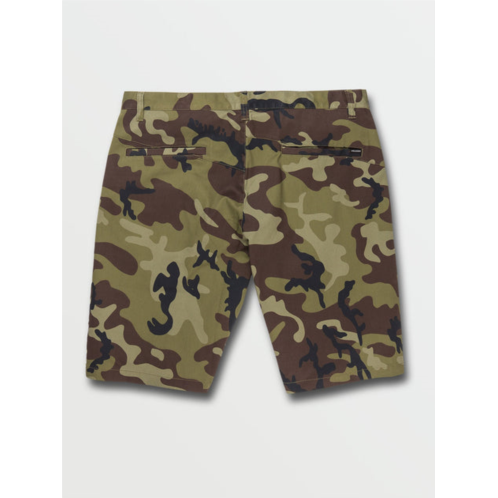 Volcom vmonty shorts - green combo