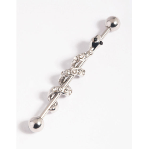 Lovisa surgical steel snake barbell studs