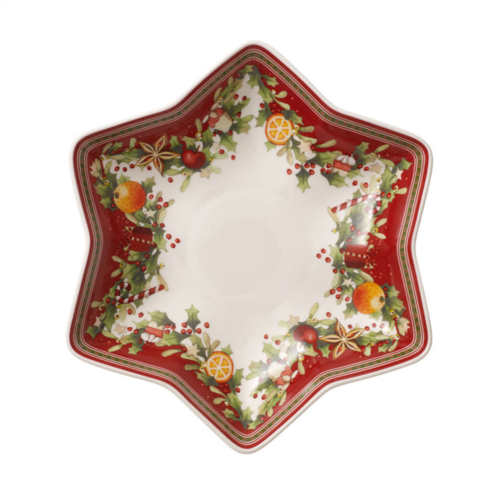 Villeroy & Boch winter bakery delight footed star bowl : star shape