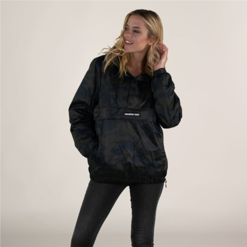 Members Only womens camo popover oversized jacket