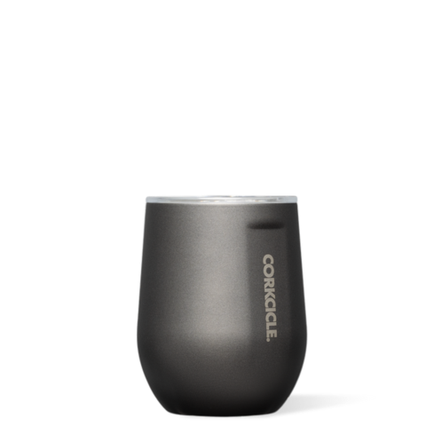 CORKCICLE 12oz ceramic slate metallic stemless