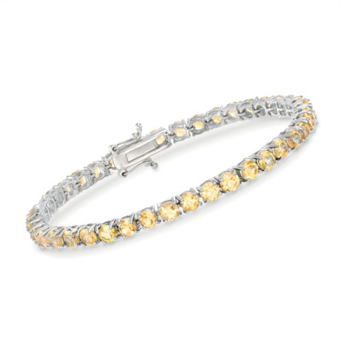 Ross-Simons amethyst tennis bracelet in sterling silver