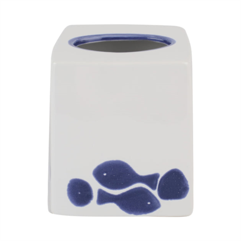 Viva by VIETRI santorini fish tissue box cover