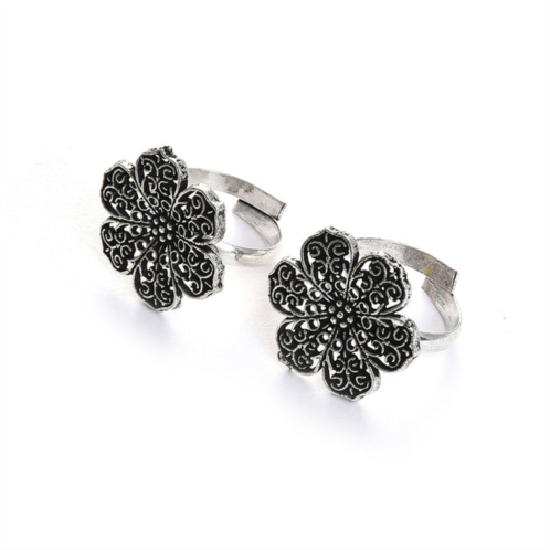 SOHI oxidised toe rings