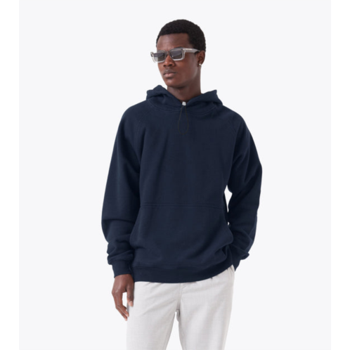 Zanerobe lowgo hood sweat indigo