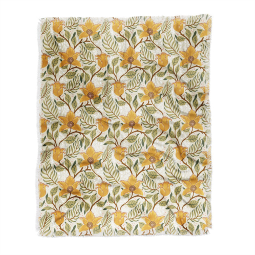 Deny Designs avenie spring garden collection ii throw blanket