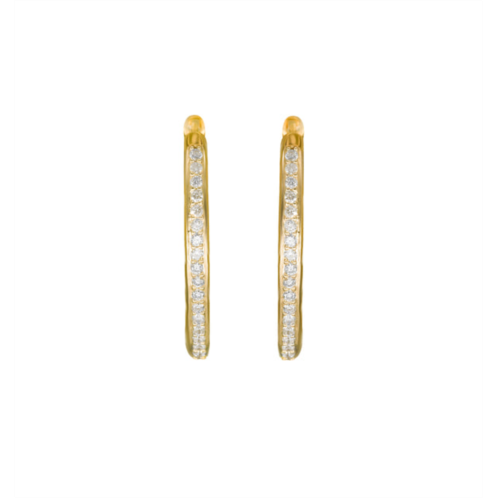 Diana M. diamond earrings