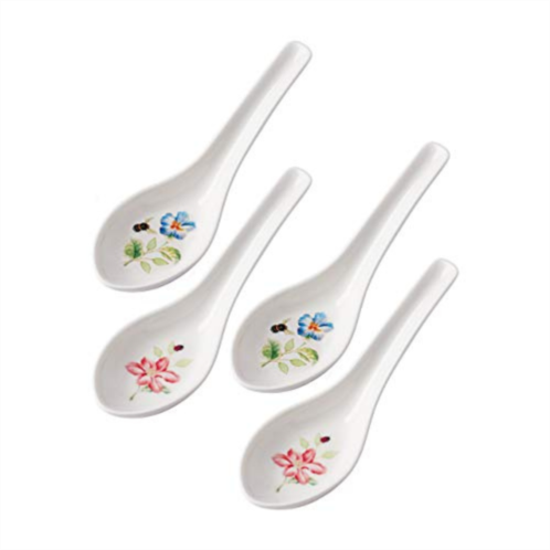 Lenox butterfly meadow soup spoon set multi