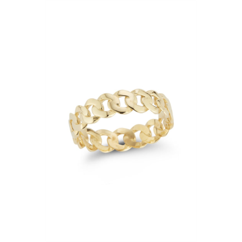 Ember Fine Jewelry 14k gold curb link band ring