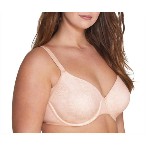 BALI one smooth u side smoothing foam underwire bra in cream