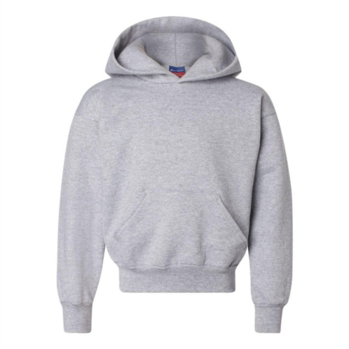 Champion powerblend youth hooded sweatshirt