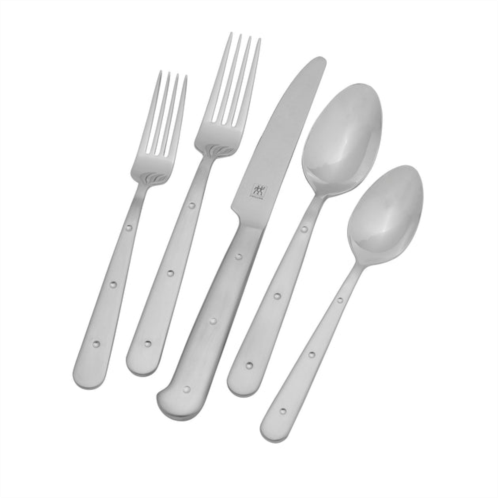 Zwilling porterhouse 45-pc 18/10 stainless steel flatware set