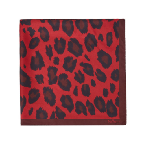 Mulberry leopard square