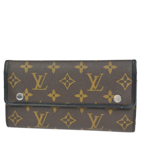 Louis Vuitton macassar canvas wallet (pre-owned)