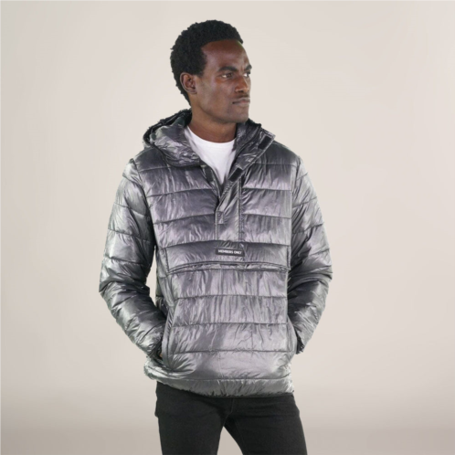 Members Only mens popover puffer jacket