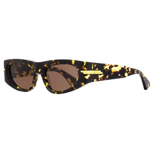 Bottega Veneta womens cat eye sunglasses bv1144s 002 blonde havana 51mm