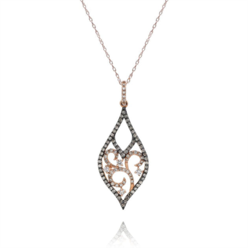 Diana M. diamond necklace